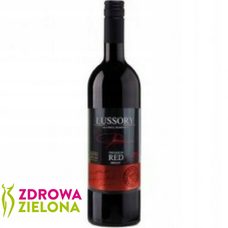 Lussory Merlot Red  WINO CZERWONE BEZALKOHOLOWE