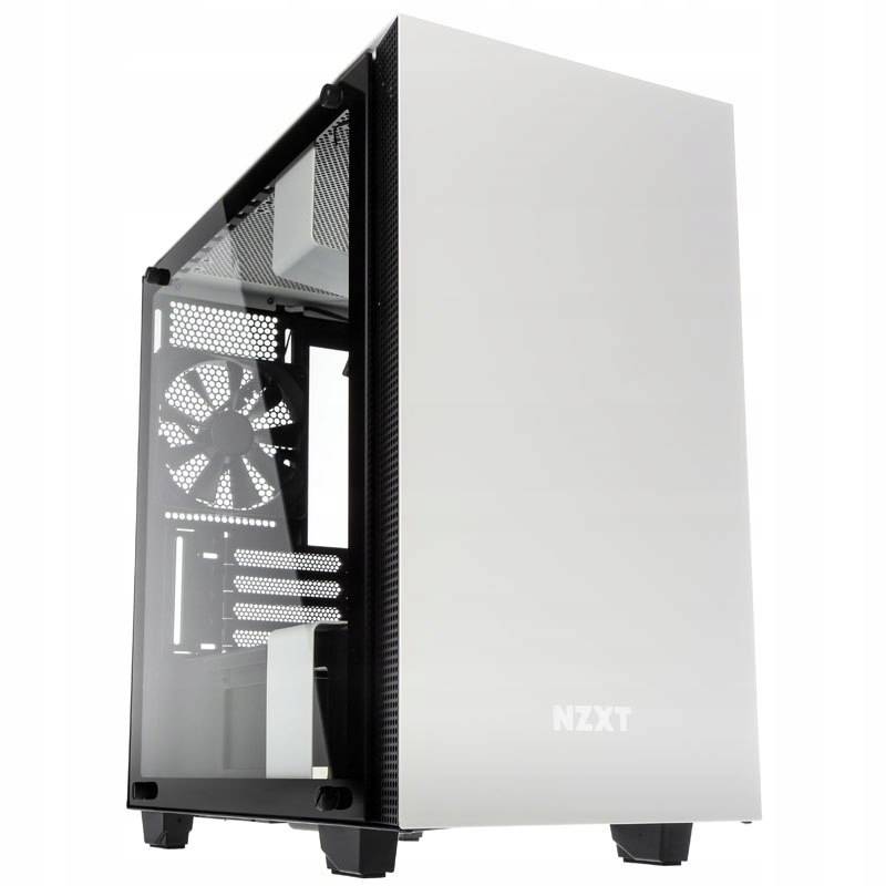 NZXT H400i Micro-ATX obudowa - bialy/czarny Window