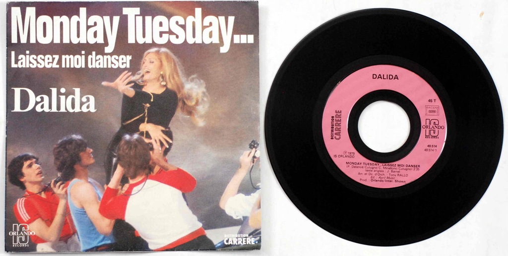 Dalida - Monday Tuesday... Laissez Moi Danser EX-