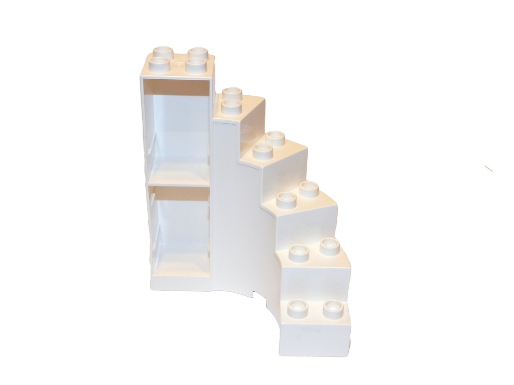 LS NOWE LEGO DUPLO dom SCHODY BIAŁE UNIKAT