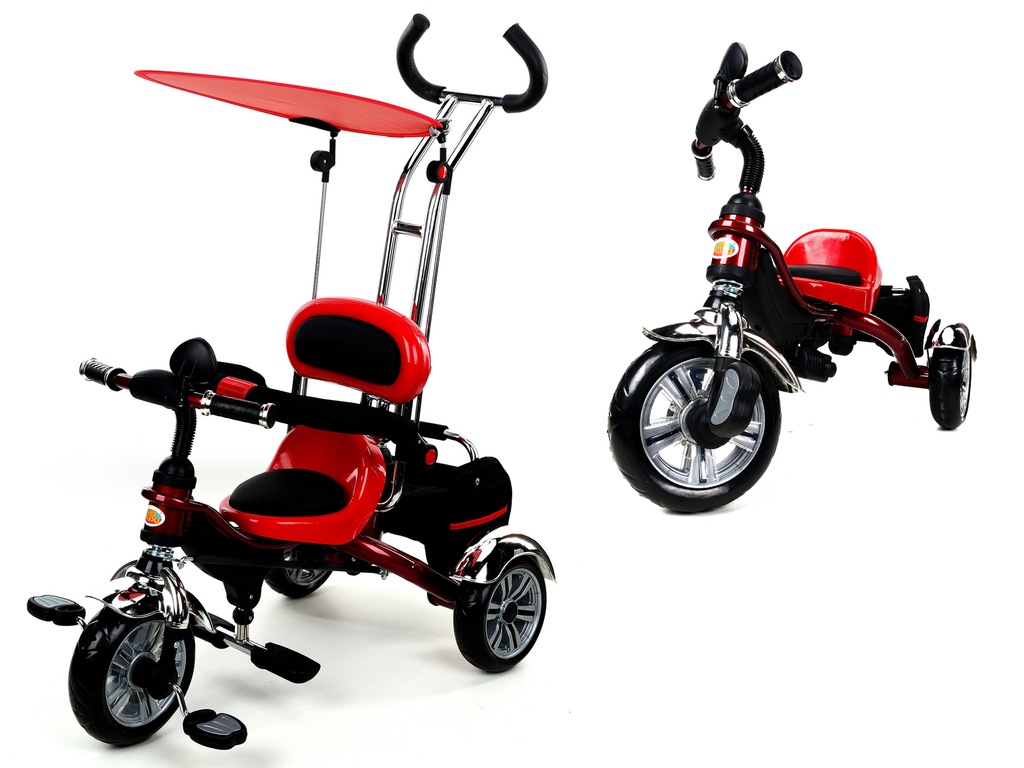Rowerek Trójkołowy PATY BIKE II DASZEK + TORBA!