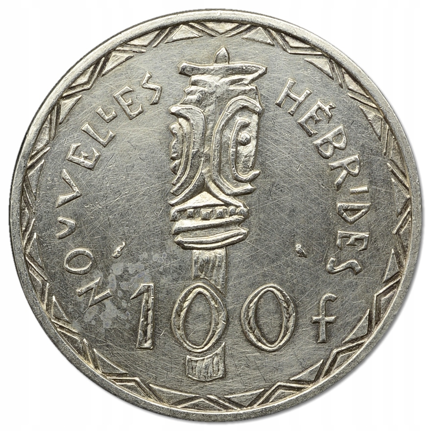 73.NOWE HEBRYDY, 100 FRANKÓW 1966