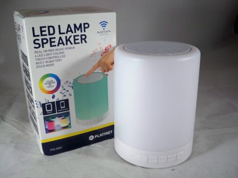 platinet led lamp speaker