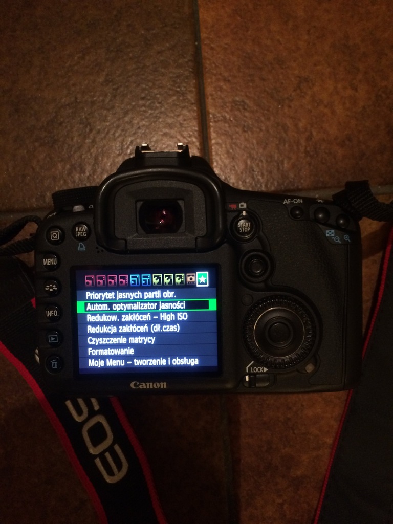 Canon EOS 7D do naprawy lub na części