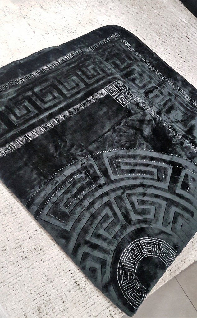 Koc Styl Grecki 200x240 Grafit  + VERSACE 1ml perf
