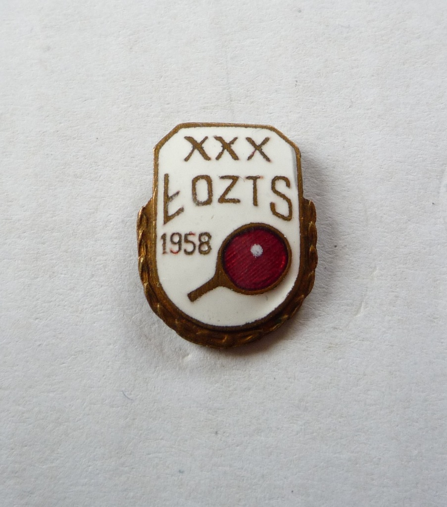 ŁOZTS OKR. ZWIĄZEK TENISA STOŁOWEGO ŁÓDŹ - XXX LAT