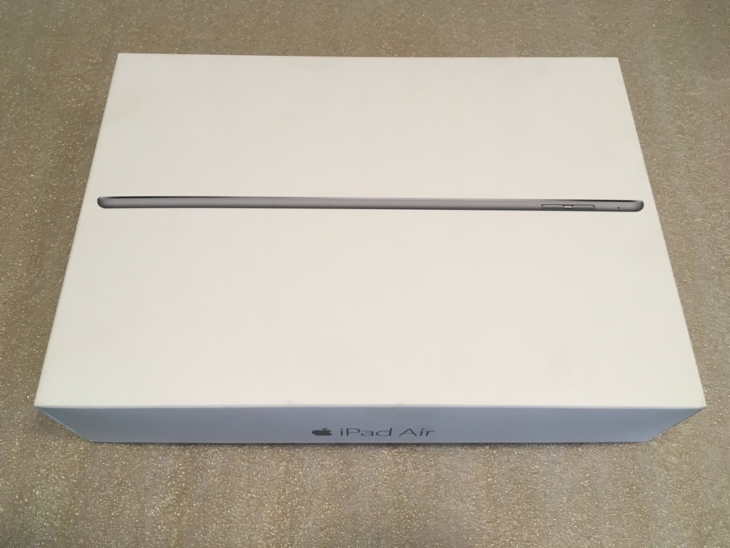 Pudełko iPad Air 2 WiFi 16 GB Space Gray