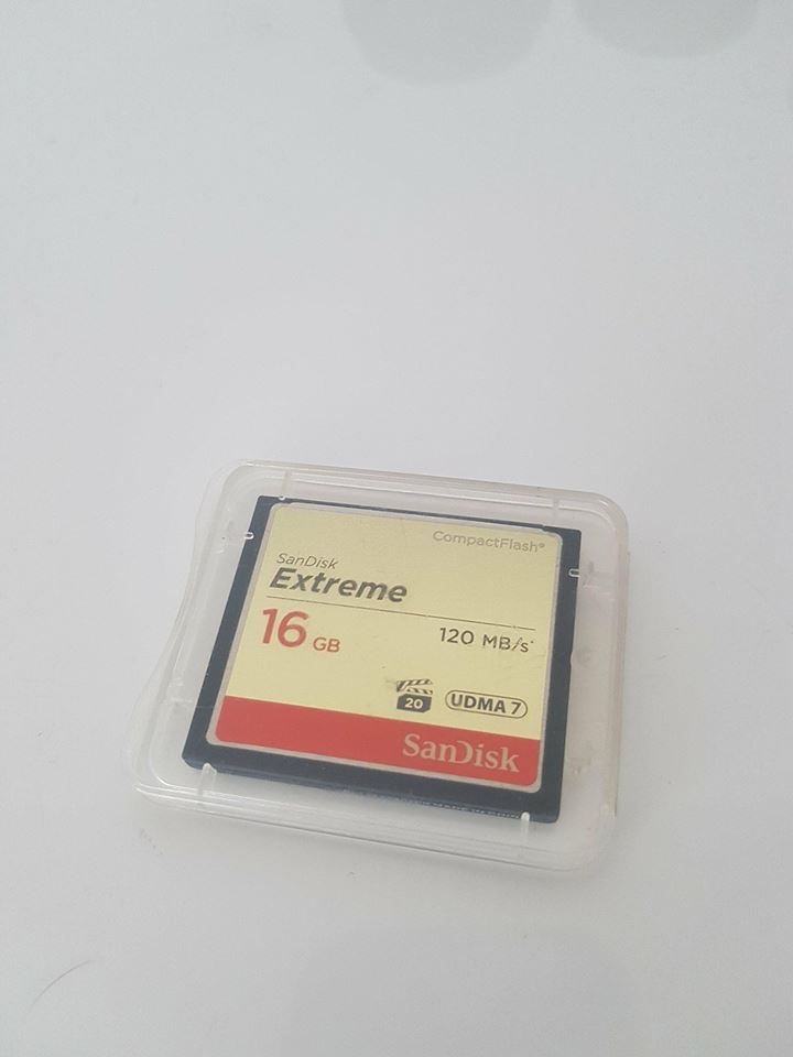 Karta pamięci SanDisk CF 16 GB Extreme 120 MB/s