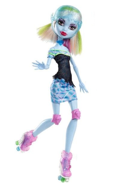 9s Monster High Jazda Na Wrotkach Abbey Lalka 7072354914 Oficjalne Archiwum Allegro