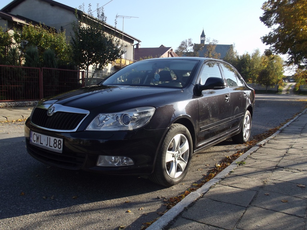 SKODA OCTAVIA II CZARNA PERŁA BEZ DPF