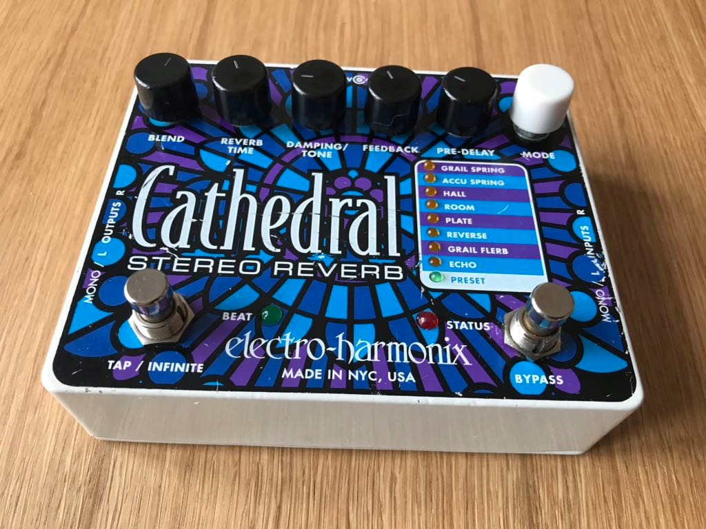 ギター Electro-Harmonix Cathedral Stereo Reverb Electro Harmonix Cathedral Stereo Reverb | Gear4music