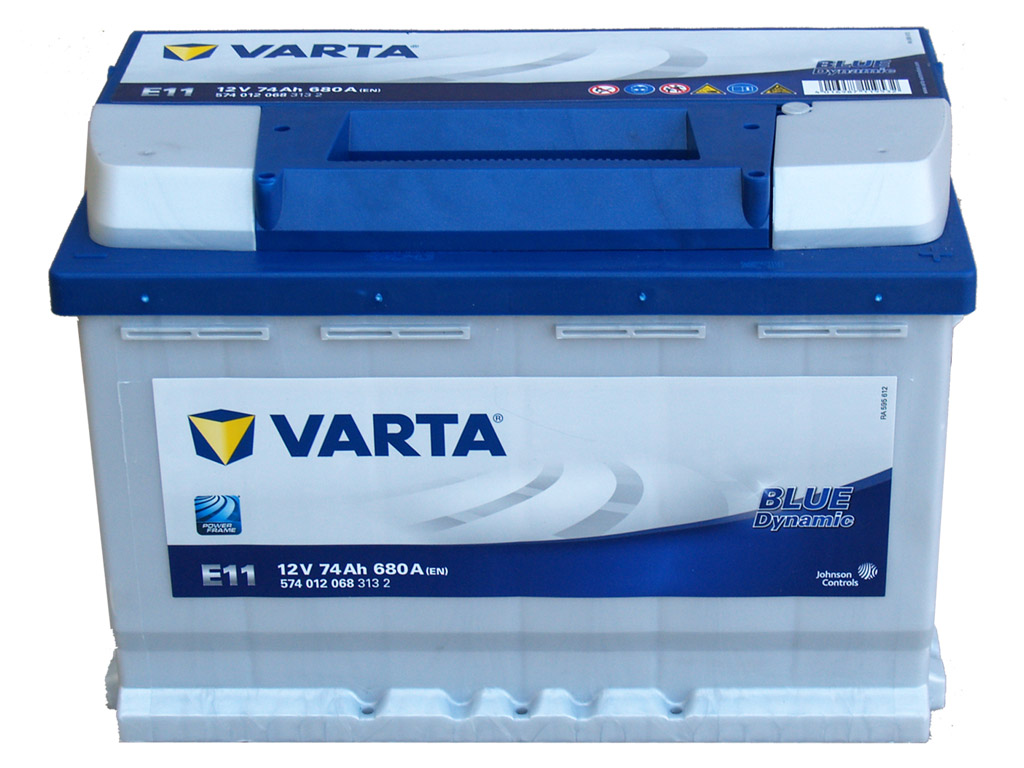 Аккумулятор varta 74ah 680a