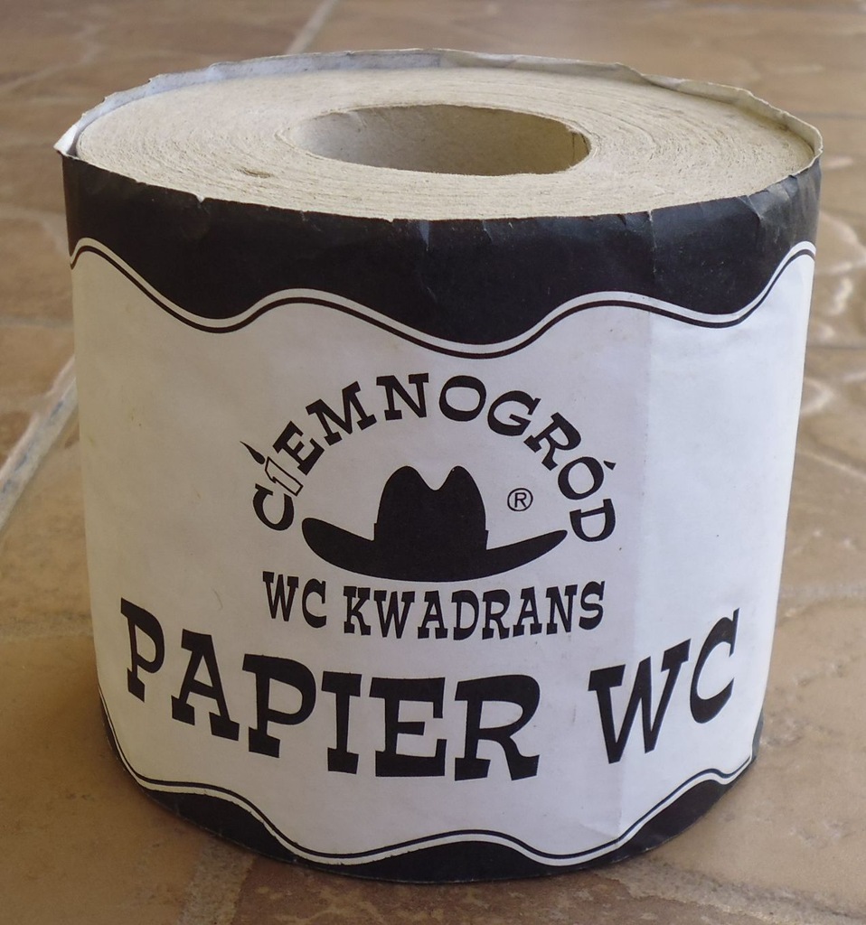 papier WC KWADRANS -Ciemnogród- Wojciech Cejrowski