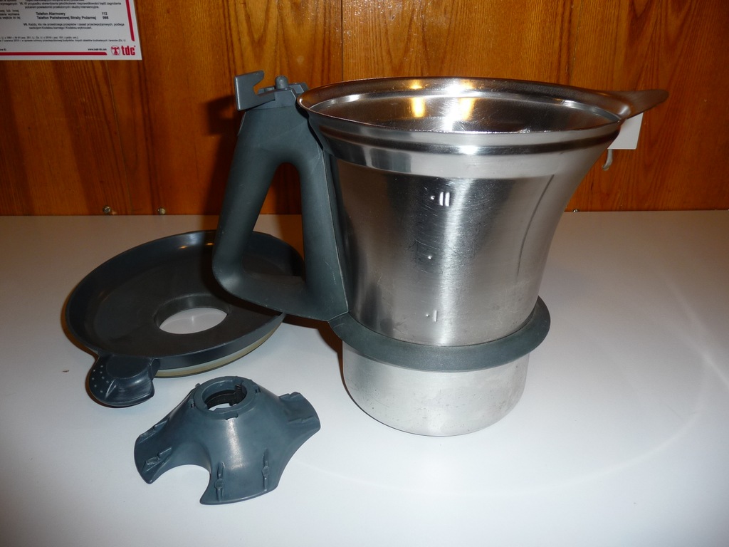 Thermomix TM21 kielich+pokrywa +podstawa