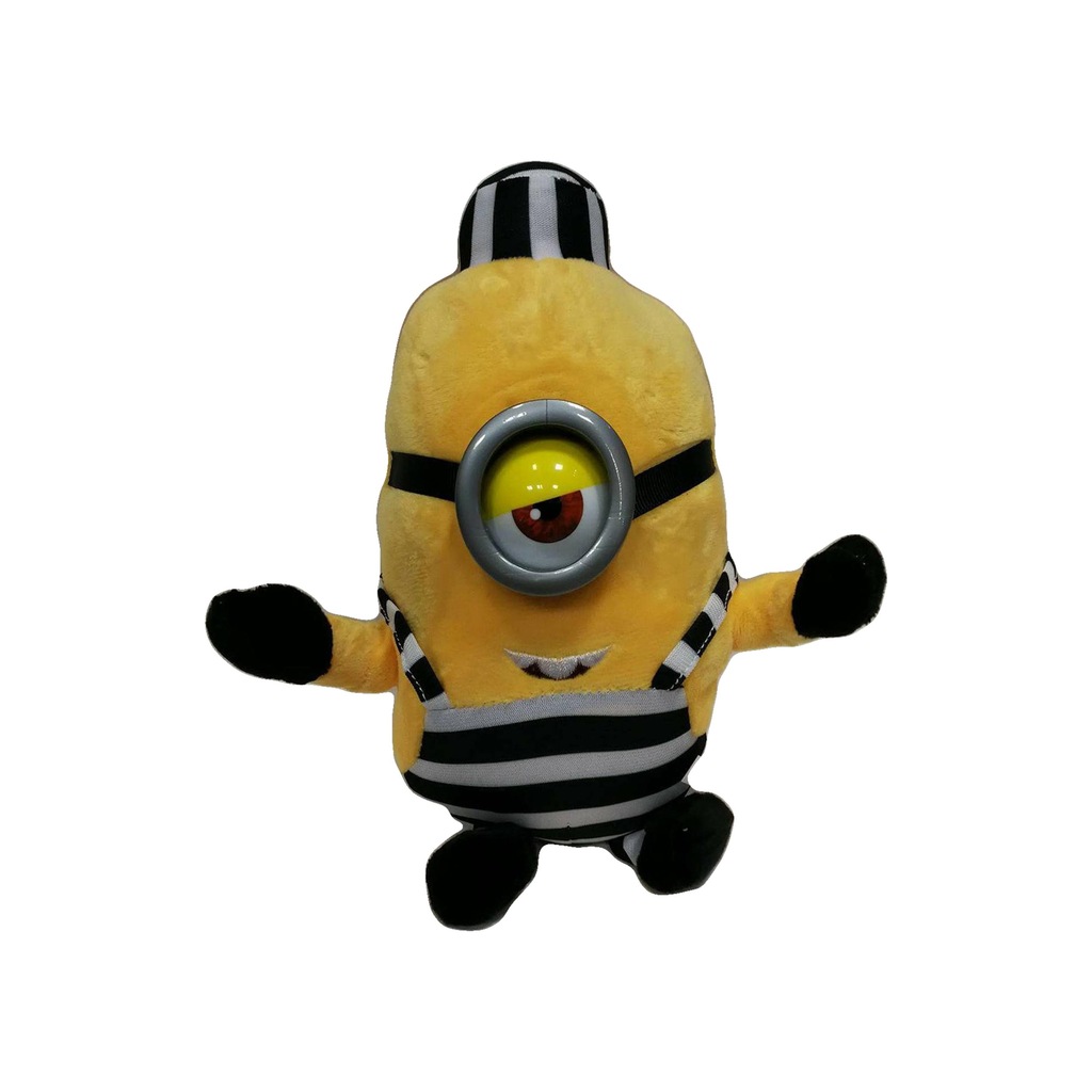 MINIONEK MINIONKI MASKOTKA WIĘZIEŃ 23 CM GRAJĄCY
