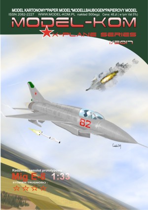 MIG E-8   1:33 OD MODEL-KOM -OKAZJA !!!!!!!