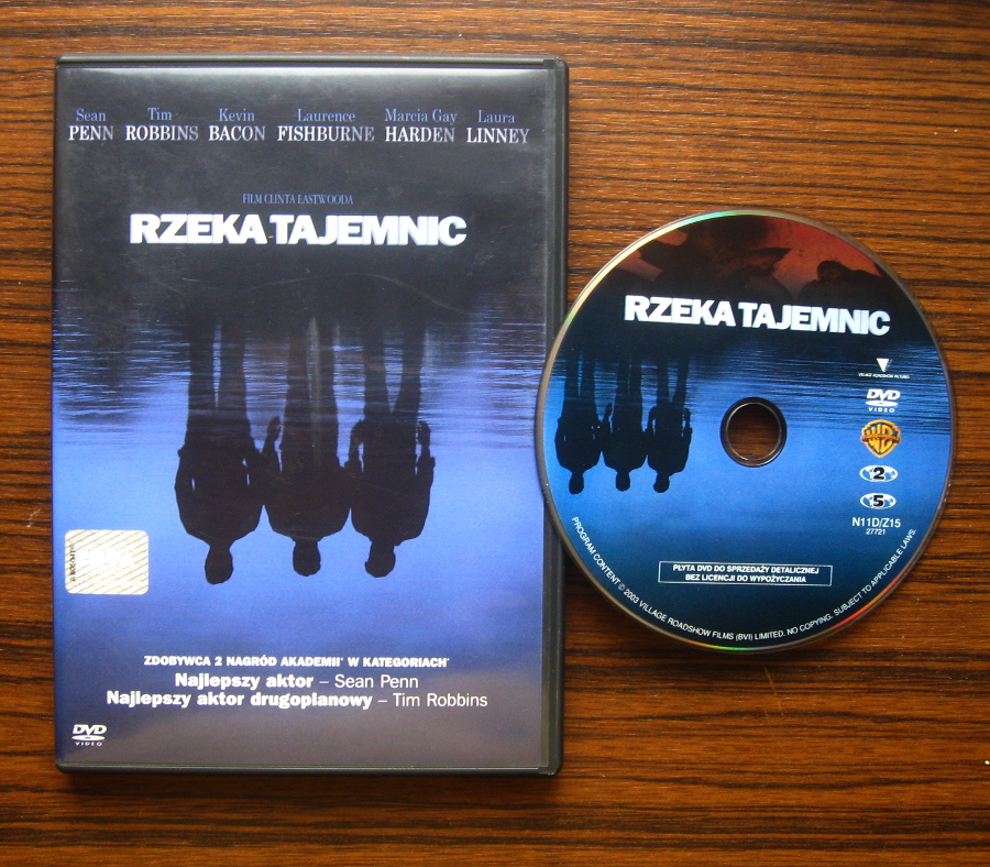 RZEKA TAJEMNIC DVD C.EASTWOOD Kevin Bacon S.Penn