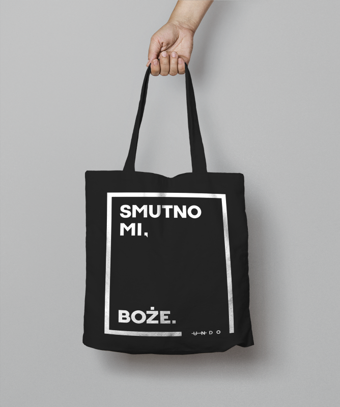 Torba bawełniana Smutno mi, Boże