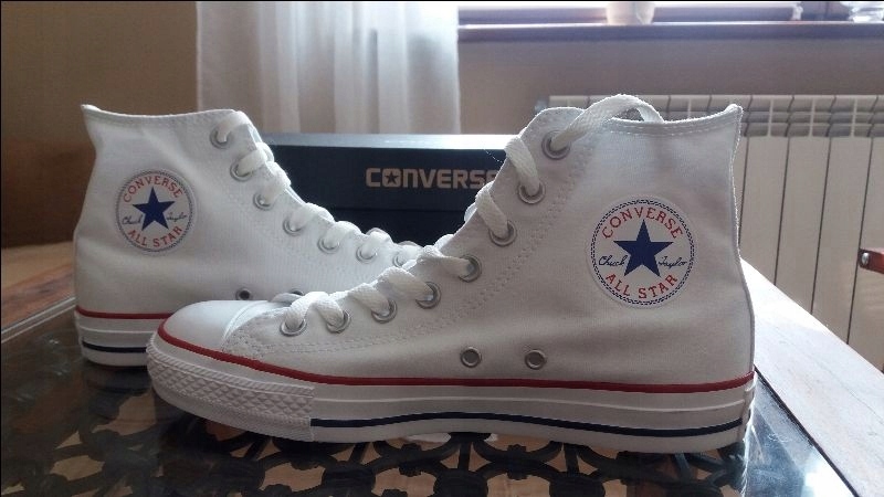 Wysokie trampki CONVERSE All Star białe nowe