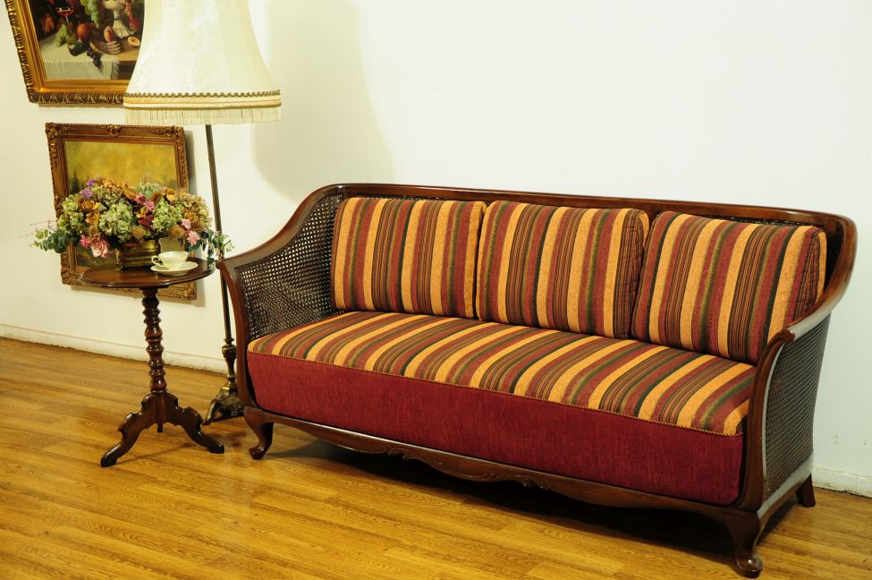 ORZECHOWY ANTYK  100-LETNIA KANAPA-SOFA!!!