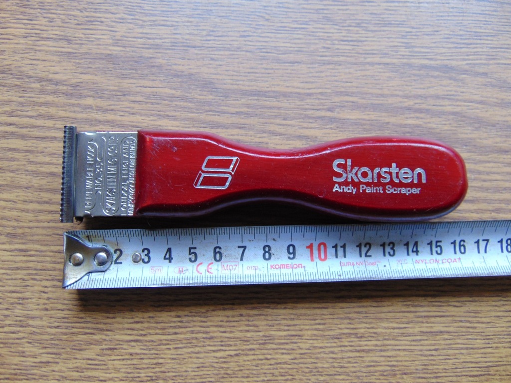 SKARSTEN SCRAPER No 35 LONDON ENGLAND MAR. SKROBAK 7233369390