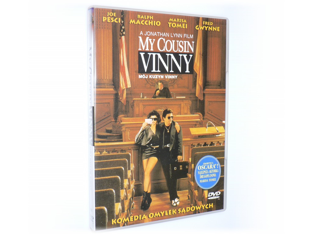 DVD - MÓJ KUZYN VINNY (1992)- Joe Pesci - lektor