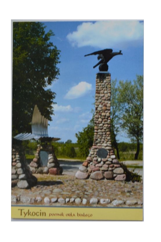 TYKOCIN - POMNIK ORŁA BIAŁEGO