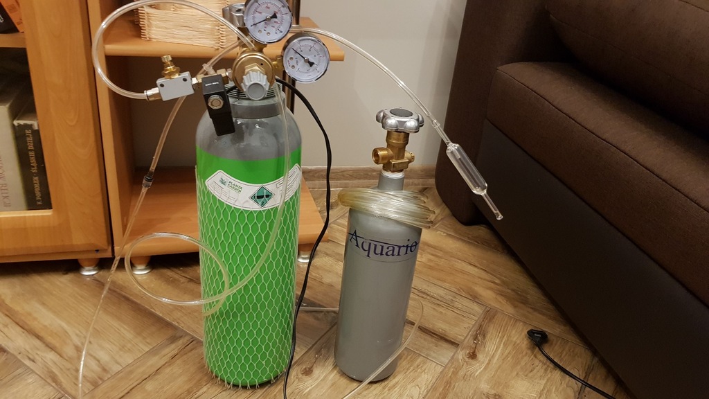 ZESTAW CO2 PREMIUM EXCLUSIVE Z BUTLĄ 5L i 2L