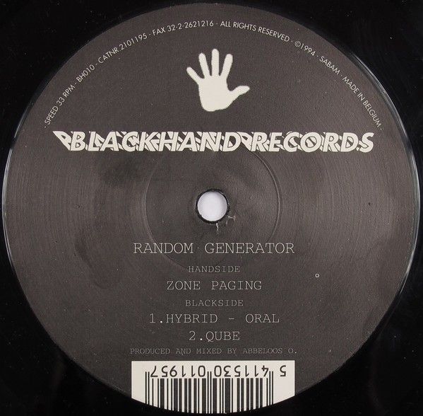 Random Generator - Zone Paging