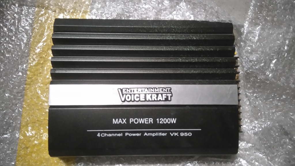 Wzmacniacz samochodowy Voice Kraft VK950 1200W