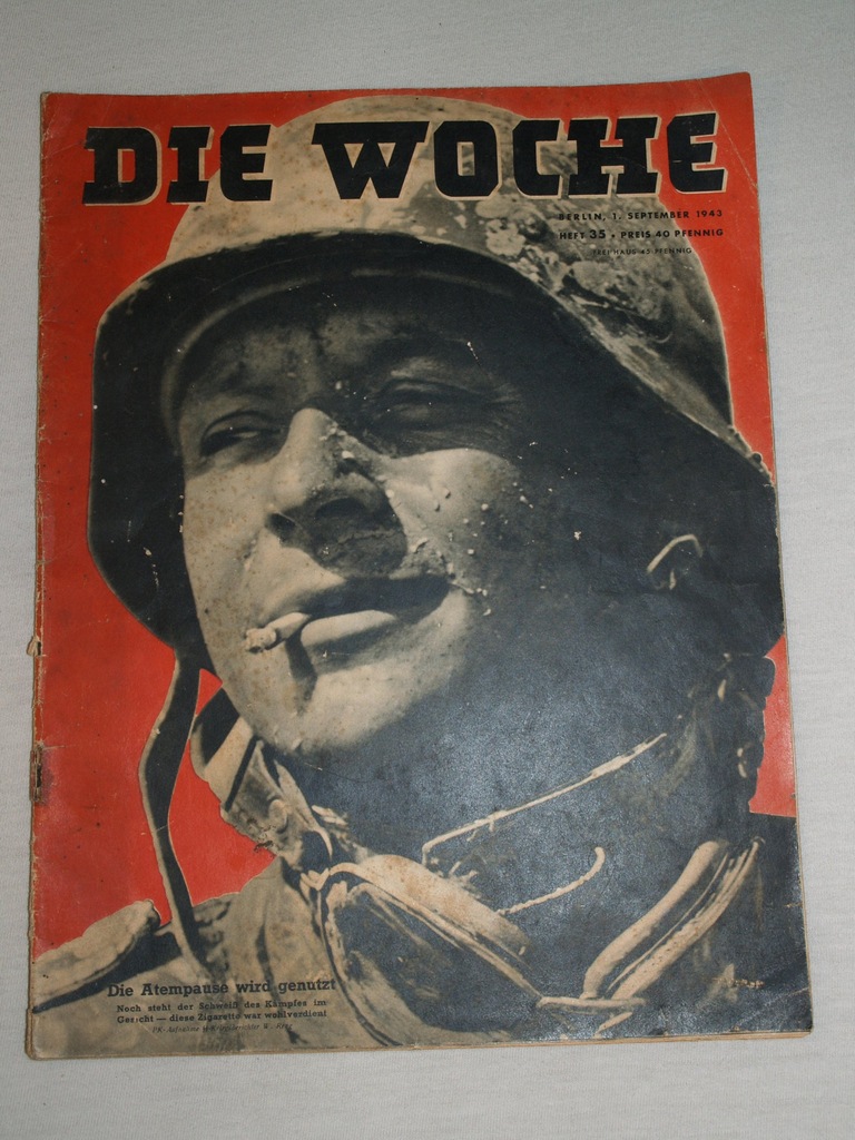 Die Woche Der Adler Die Wehracht czasopisma WW II