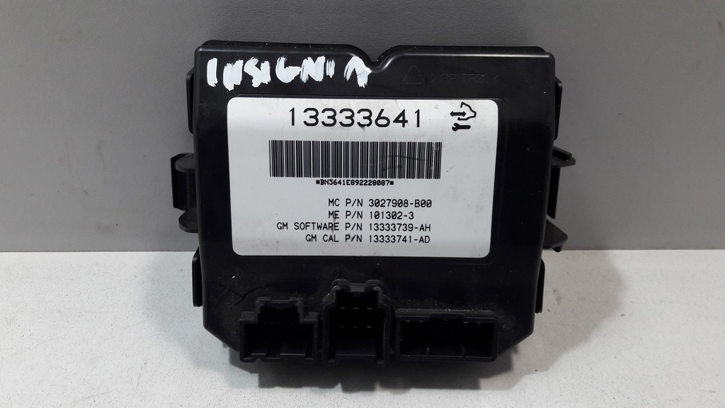 Opel Insignia Kombi Moduł sterownik klapy 13333641