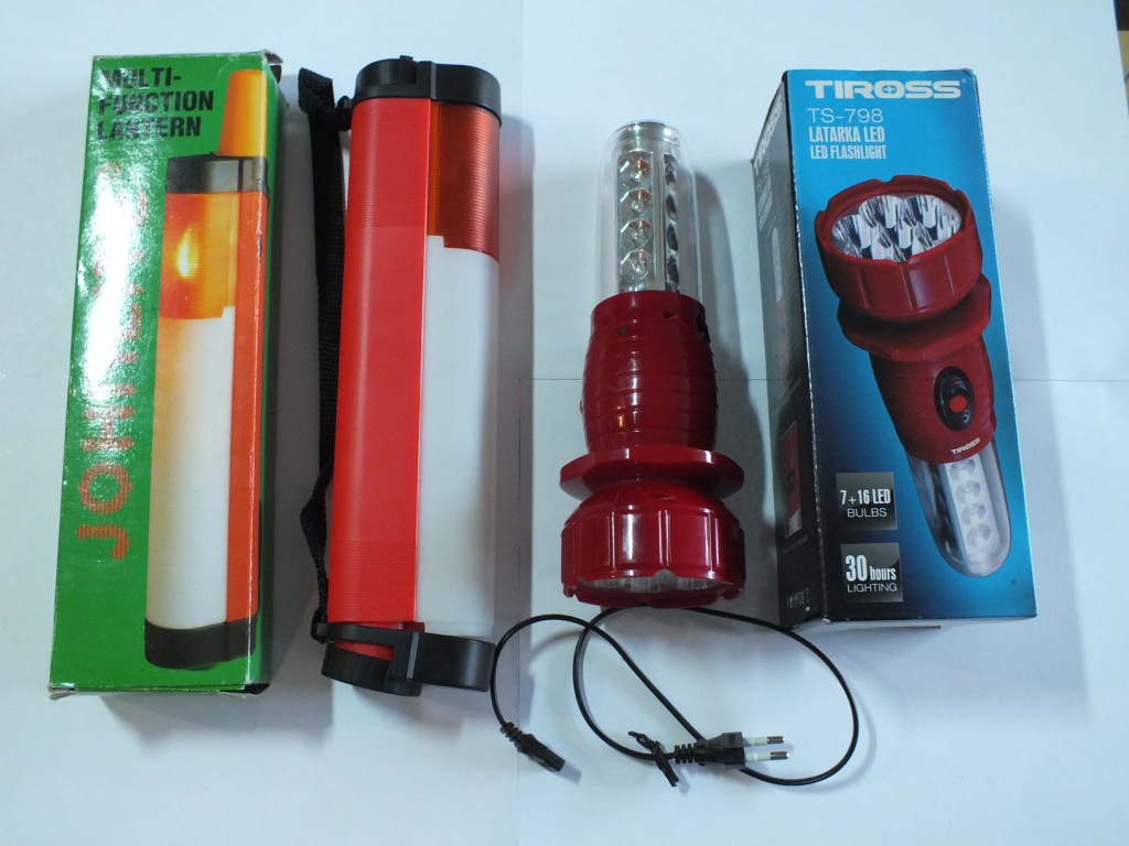 2x LATARKA TIROSS TS-798 JOHNLITE JAK NOWE GWARANC
