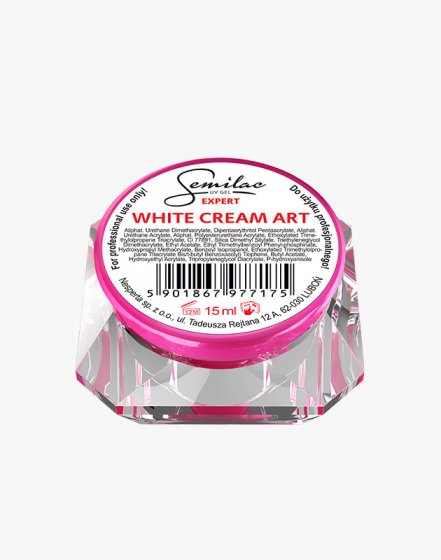 Semilac UV Gel Expert White Cream Art*EXPERT 15 ml