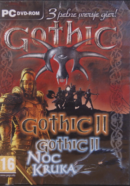 GOTHIC+GOTHIC II+NOC KRUKA BOX PL PC