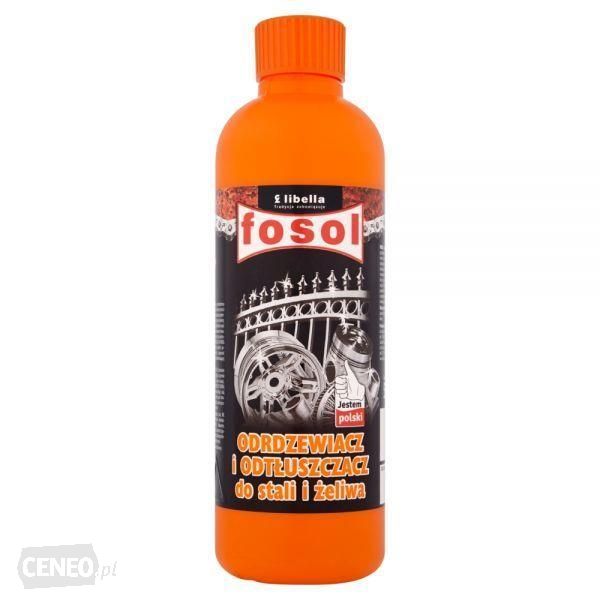 FOSOL ODRDZEWIACZ ODTŁUSZCZACZ ŻELIWA STALI 500ml