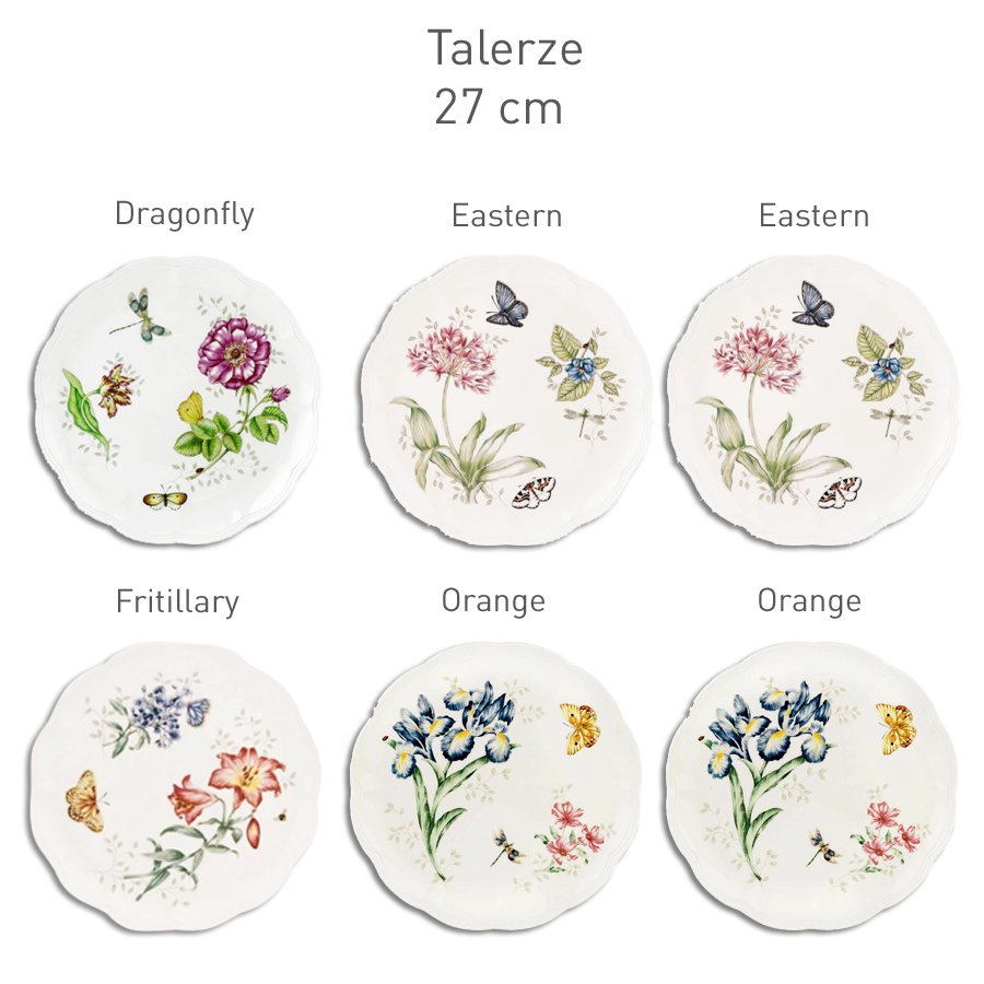 PROMOCJA !! Zestaw 6 talerzy 27 cm Lenox
