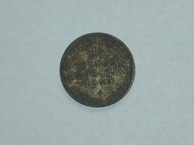 2 i pół srebrnego grosza 1843
