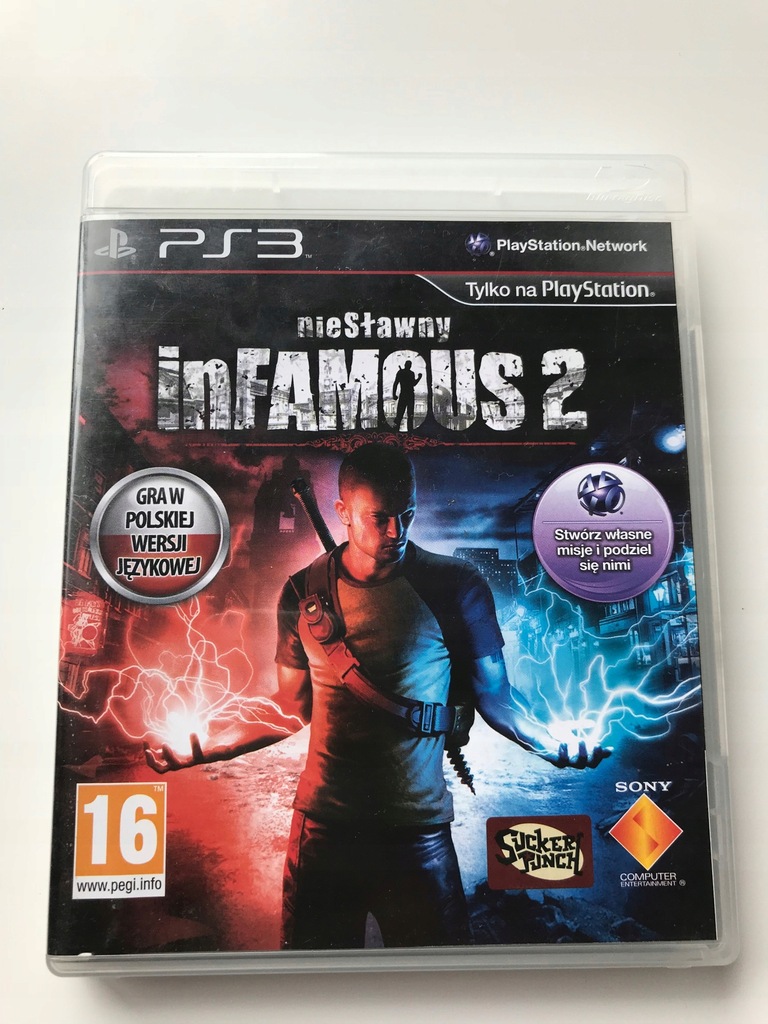 Infamous 2 Ps3 Po Polsku 7507943566 Oficjalne Archiwum Allegro