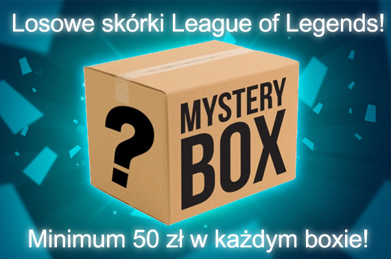 League of Legends Mystery Box Pudełko Skórek HIT!