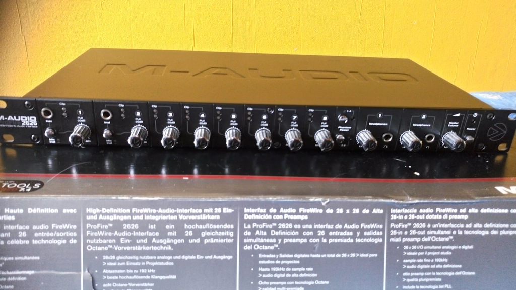 M-Audio ProFire 2626 INTERFEJS AUDIO FIREWIRE