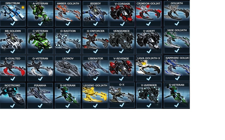 DARKORBIT DARK ORBIT GOLIATH FULL ELITE