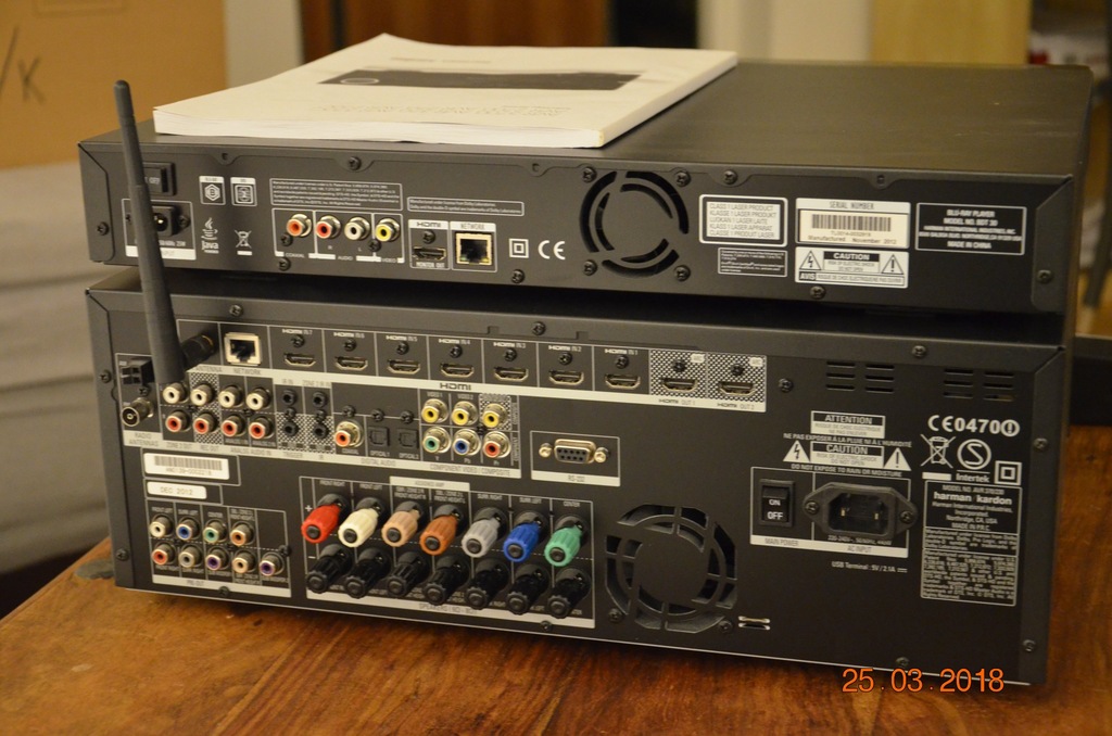 Harman Kardon AVR 370 +HK BDT 30 + HKTS35 BQ 7360248192 oficjalne