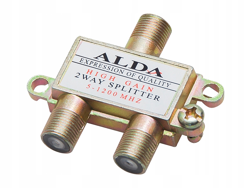 ROZGAŁĘŹNIK ANTENOWY rozdzielacz TV anteny SPLITER - 7567613441