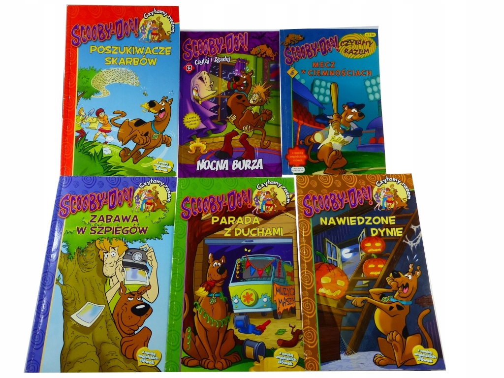 Scooby-Doo Superkomiks i Czytamy razem 14 części - 7608453347