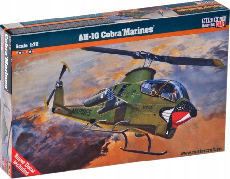 Master Model do sklejania śmigłowiec Cobra B-34