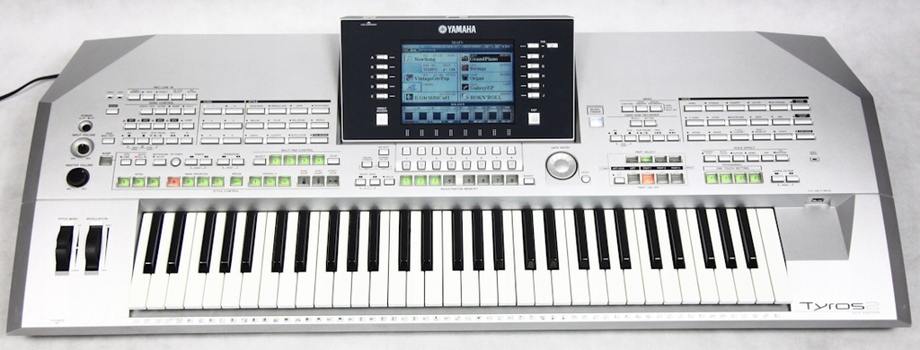 YAMAHA TYROS 2 ZADBANA HD PODKŁADY i STYLE