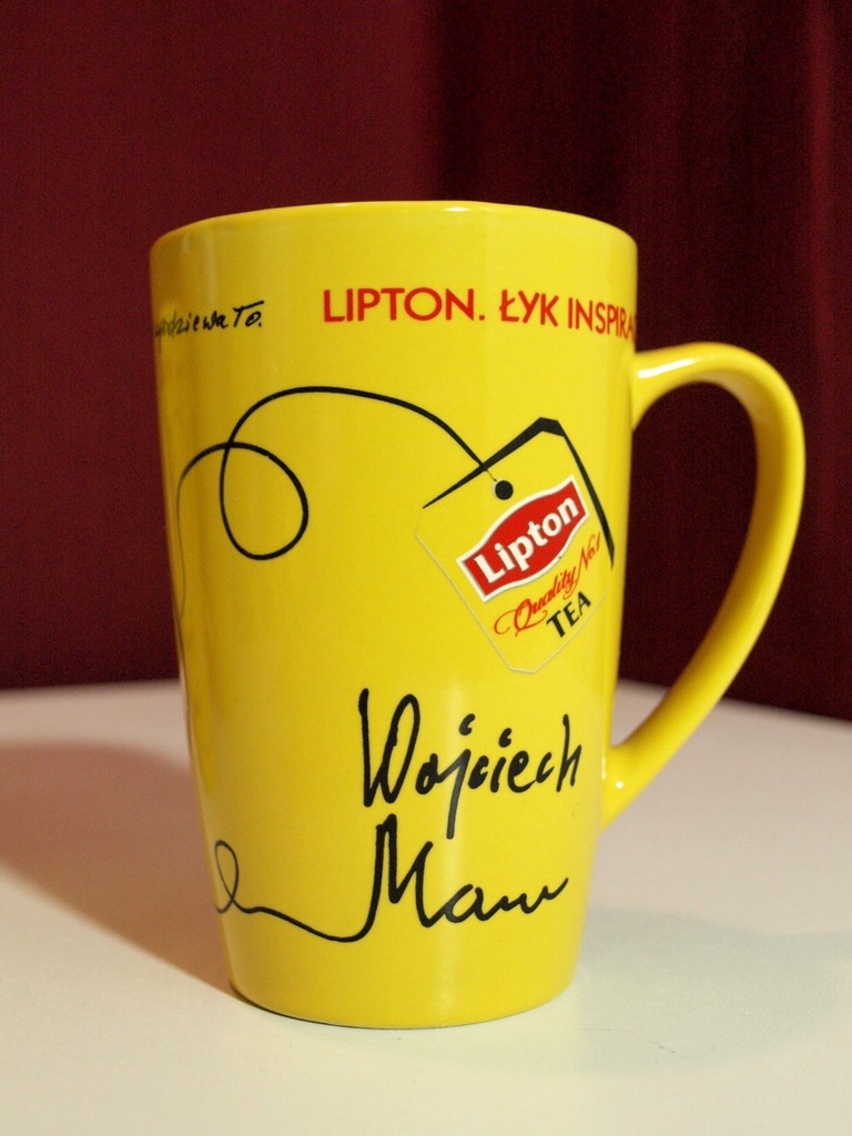 KUBEK LIPTON 8 / WOJCIECH MANN ! mniejszy 0,25l