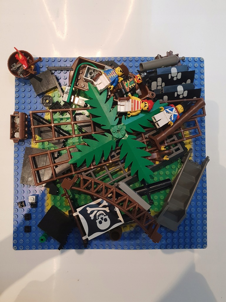 LEGO 6270 Forbidden Island +gratis kadłub i maszty