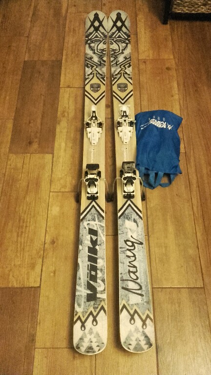 skitour, diamir vipec, volkl nanuq 184